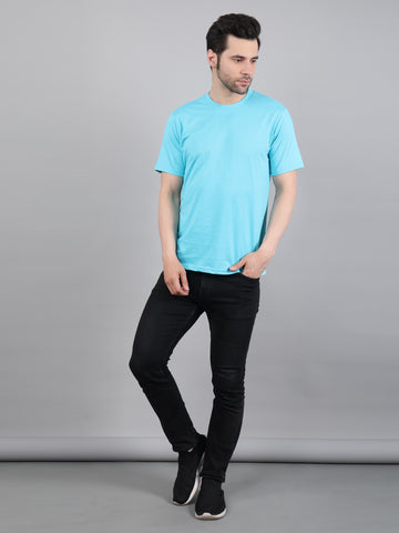 Basic Crew Neck Blue