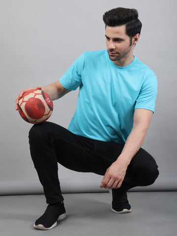 Basic Crew Neck Blue