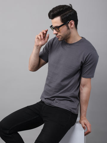 Basic Crew Neck Dark Grey
