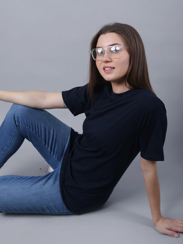 Basic Crew Neck Blue