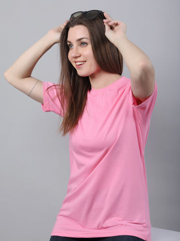 Basic Crew Neck Pink